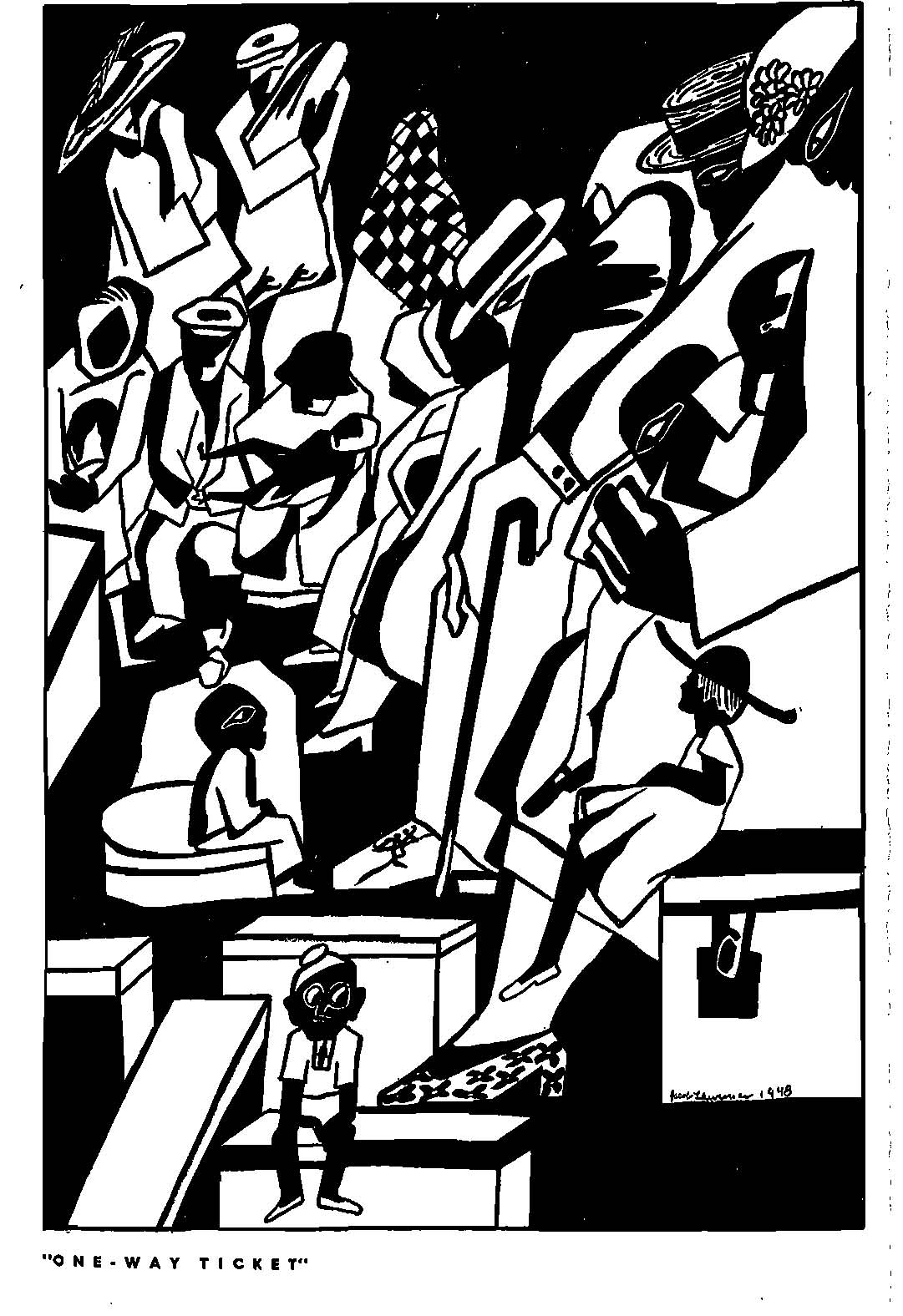 jacob lawrence coloring pages - photo #9
